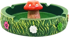 Ashtray Cool Ashtrays Cigarette Snuffer for Smokers,Mushroom Ashtray Outdoors Re picture
