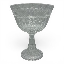 Crystal Pedestal Compote Bowl 10