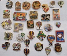 Lot of 31 Vintage Albuquerque International Balloon Fiesta Enamel Pins  picture