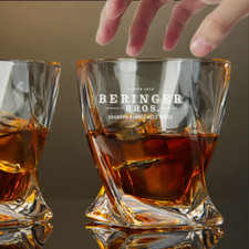Custom Engraved Beringer Brothers Bourbon Barrel Aged Wines Glass – 10 oz Twiste picture