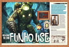 Bioshock 2 Xbox 360 Original 2008 Print Ad Authentic Video Game Review Promo 2 picture