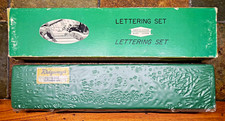 Vintage Ridgway's No. 50-8906 Lettering Set – New Old Stock (NOS) picture