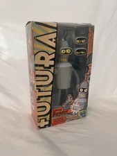 Toynami Futurama Bender Talking Figure Gray Original Box MPN No:4950 picture