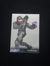 2007 Topps Halo Master Chief #1 Character Card Xbox 360 Microsoft picture