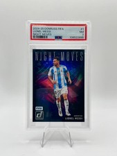 2024-25 Panini Donruss FIFA - Lionel Messi #1 - Night Moves SSP - PSA 7 NM picture