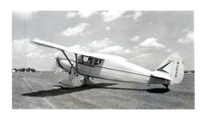Fairchild 24 Ranger Airplane Aircraft Vintage Photograph 5x3.5