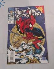 Rare Marc Spector Moon Knight #57 VF+ 1993 Platt Homage Spider-Man 300 Mcfarlane picture