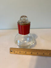 McKee Hottle Glasbake Red Band Hot Water Coffee Tea Carafe Glass Lid Cork picture