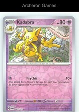 Pokemon Card Kadabra TWM 081/167 C Twilight Masquerade Reverse Holo picture