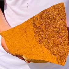 5.15lb  Natural Coquina Jasper Lapidary  Rough slab display collectibles picture