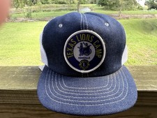 Texas Lions Camp Kerrville Title: Vintage Texas Lions Camp Kerrville Denim Truck picture