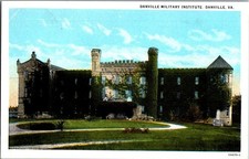 Vintage Postcard 1915 Military Institute, Danville, Virginia (VA) picture