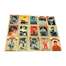MGM 1978 Elvis Presley Viva Las Vegas Non-Sport Trading Card Lot of 28. SEE DESC picture