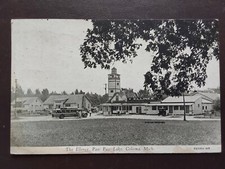 1907-1915 COLOMA, MI * THE ELLINEE AT PAW PAW * POSTED @ COLOMA 1933 picture