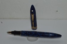 SHEAFFER BALANCE II Rollerball Pen Blue Marble Salesman's Sample New Old Stock picture