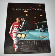 Original Vintage 1958 Cadillac Sales Brochure Large 13-5/8