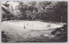 Hinton, OK, Devil's Canyon Methodist Camp Swimming Pool c1958 RPPC Postcard 1379 picture