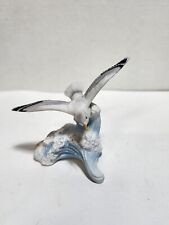 Vintage Lefton 1987 Seagull On Wave Figurine 06315 picture