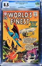 World's Finest Comics #125 1962 CGC Graded 8.5 Just Graded-New Holder picture