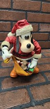 Vintage Disney Fabriche Kurt Adler Goofy Santa 1991 Christmas Table Piece picture