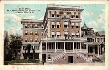 1910-20's HOTEL PLAZA ATLANTIC CITY NJ DEITRICH & RUSSELL MANAGERS POSTCARD picture