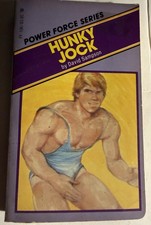 HUNKY JOCK - 1983 DAVID SAMPSON- POWER FORCE - VINTAGE PULP NOVEL GAY INTEREST picture