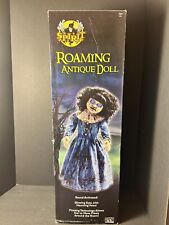 Spirit Halloween Roaming Antique Doll Animatronic Tested picture