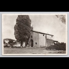 Vintage Postcard Saint-Raphaël France 1945 Posted Chapel Historic Scenic View picture