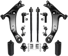 Detroit Axle - Front End 12pc Suspension Kit for Toyota Corolla Chevrolet Geo picture