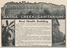 Magazine Ad - 1911 - Battle Creek Sanitarium - Battle Creek, MI picture