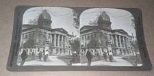 Springfield Illinois Stereoview Old State Capitol Now County Court House Wasson picture