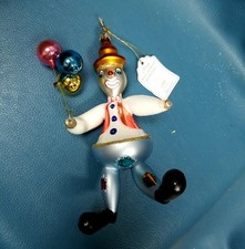 RARE VTG LAVED Italy Mouth Blown Hand Painted 7