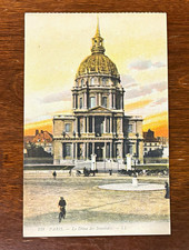 I.L Paris Les Invalides Le Dôme Postcard Divided Back Lithograph Unposted picture