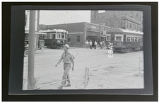 C. 1940s Texas Electric Railway Interurban Waxahachie Depot Photo Negative picture