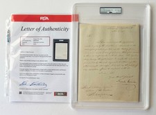 1790 ALEXANDER HAMILTON SIGNED Letter PSA/DNA Certified Authentic Autograph;C235 picture