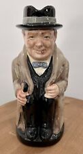 Royal Doulton Winston Churchill D6171 Large Character Toby Jug Figurine 9