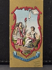 1886 KINNEY N224, #276, SERIES-C, NORTH CAROLINA STATE SEAL (MINT) picture