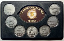 NRA Classic Collector Series Medals ~ Military Weapons/Guns ~ 7 Medal Set picture