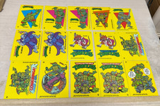 1989 Topps TMNT Teenage Mutant Ninja Turtles - 15 Stickers picture