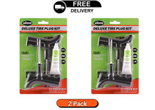 2-Pack Slime 11-Piece Deluxe Tire Plug Kit with Plug Bond 2040-a - picture