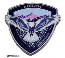 Authentic NROL-174-MINOTAUR IV USSF DOD NRO Classified SATELLITE Mission COIN picture