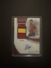 2018 Panini Immaculate Jose Luis Gayá Auto /99 Spain picture