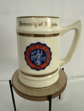 Vintage UNIVERSITY OF VIRGINIA Cavaliers Beer Mug Stein Tankard Older picture