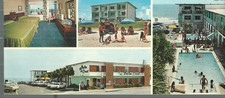 XL CARD VIEW OF THE PALM CREST MOTEL ON 701 SOUTH OCEAN BLVD IN MYRTLE BEACH,SC picture