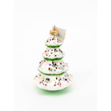Christopher Radko Ornament Vintage 1996 Christmas Tree Hand Painted Ornament picture