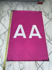 44X29 R42 NYC SUBWAY ROLL SIGN AA BMT IND CHAMBERS JAY STREET WORLD TRADE CENTER picture