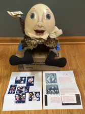 Vintage Humpty Dumpty Papier Mache Fabric Shelf Sitter Figure Now & Forever RARE picture