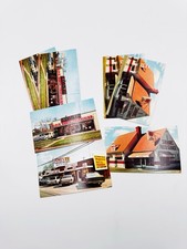 Lot of 7 VTG Advertising Business Cards Mid Century Retail Stores Ephemera NOS picture