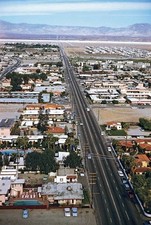 Palm Springs United States January 1960 City Mountain Palm Springs Old Photo picture