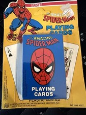 New Sealed Nasta Amazing Spider-Man And Hulk Playing Cards Vintage 1979 Marvel picture